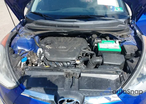 2012 Hyundai Veloster Base W/Black из США, поврежденный, VIN KMHTC6AD3CU036217